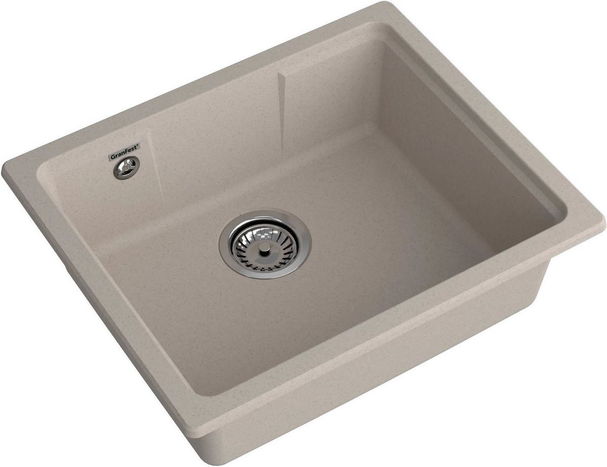 Кухонная мойка GranFest GF-Urban-4555 (песочный) - фото2