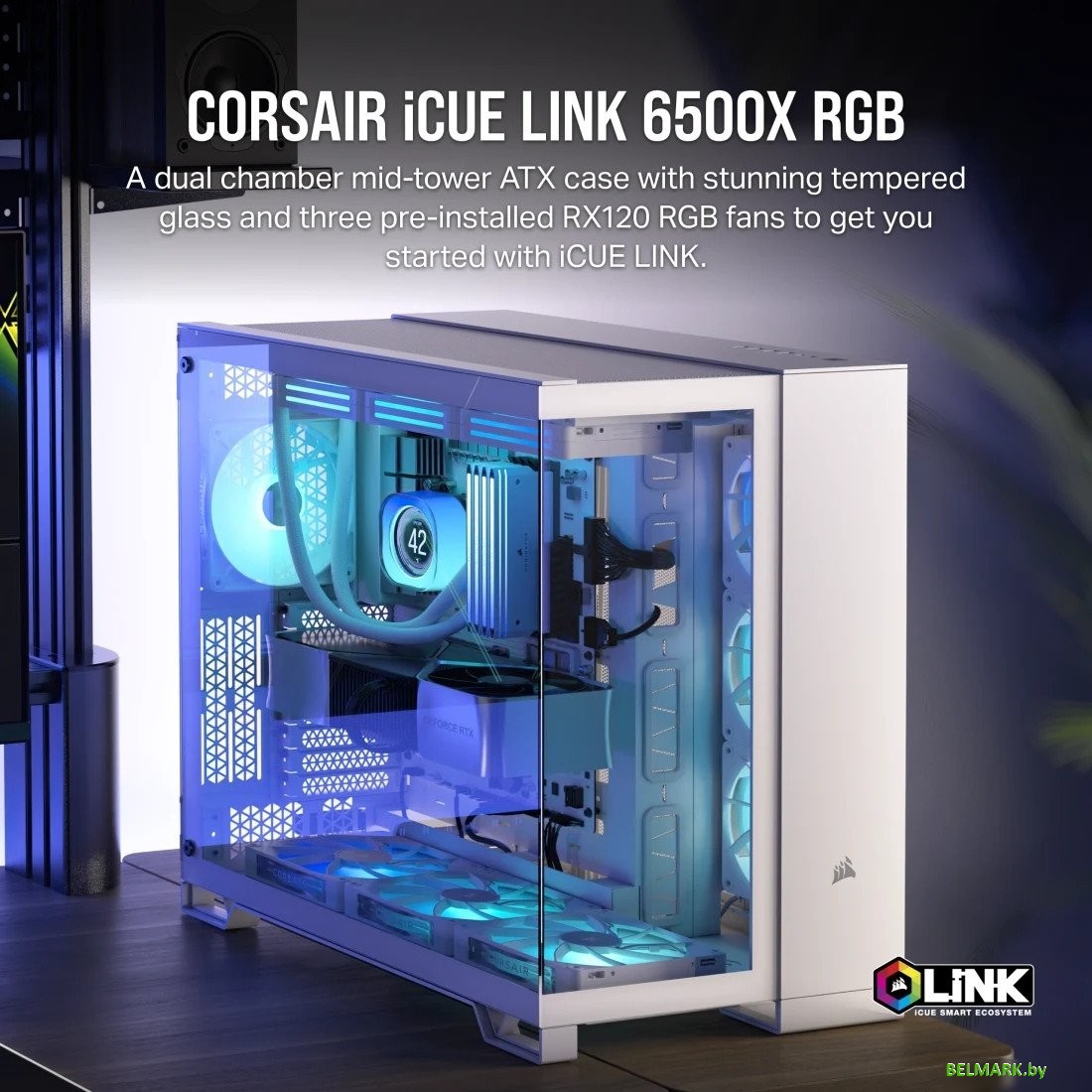 Корпус Corsair iCUE LINK 6500X RGB CC-9011270-WW - фото2