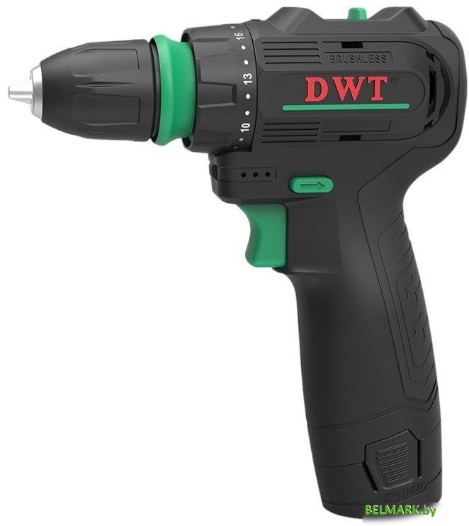 Дрель-шуруповерт DWT ABSP-12 NQ-2 BMC (с 2-мя АКБ, кейс) - фото