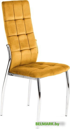 Стул Halmar K416 (горчичный/хром) - фото