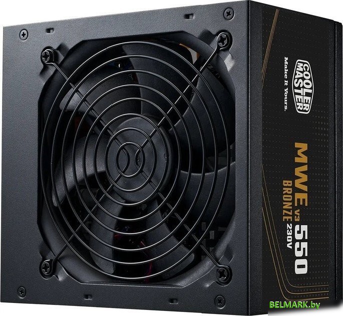 Блок питания Cooler Master MWE Bronze 550 V3 230V MPE-5501-ACABW-3BEU - фото