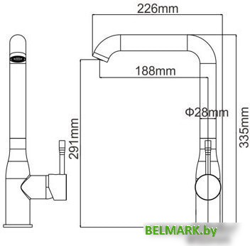 Смеситель Gerhans KK4698-25 - фото2