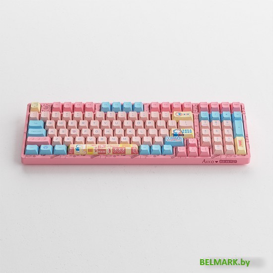 Клавиатура Akko 3098B Doraemon Macaron (Akko CS Jelly Blue) - фото2