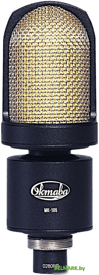 Проводной микрофон Октава МК-105 (без футляра, черный) - фото