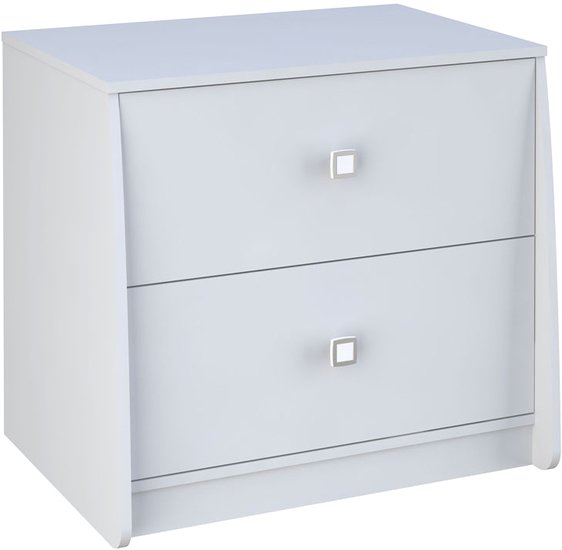 Комод Polini Kids Simple 4100 с 2 ящиками 0002169.9 (белый) - фото
