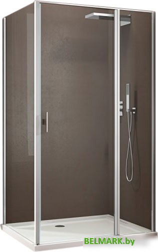 Душевой уголок Allen Brau Priority 100x100 304221 (хром) - фото
