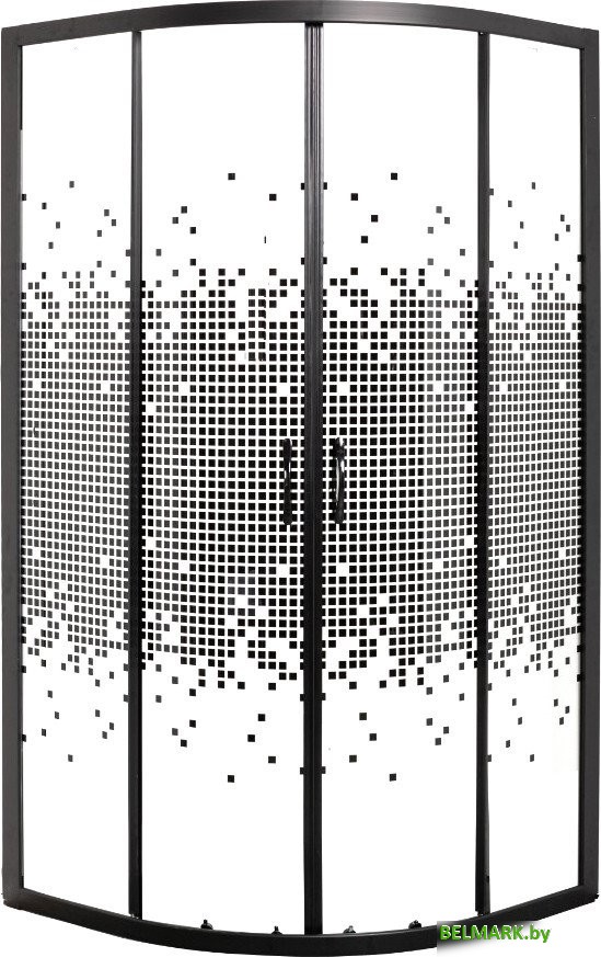 Душевой уголок Мономах ДУ 90/180 МЗ BL - фото