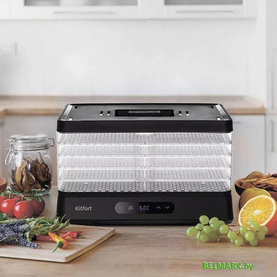 Сушилка для овощей и фруктов Kitfort KT-1938 - фото2