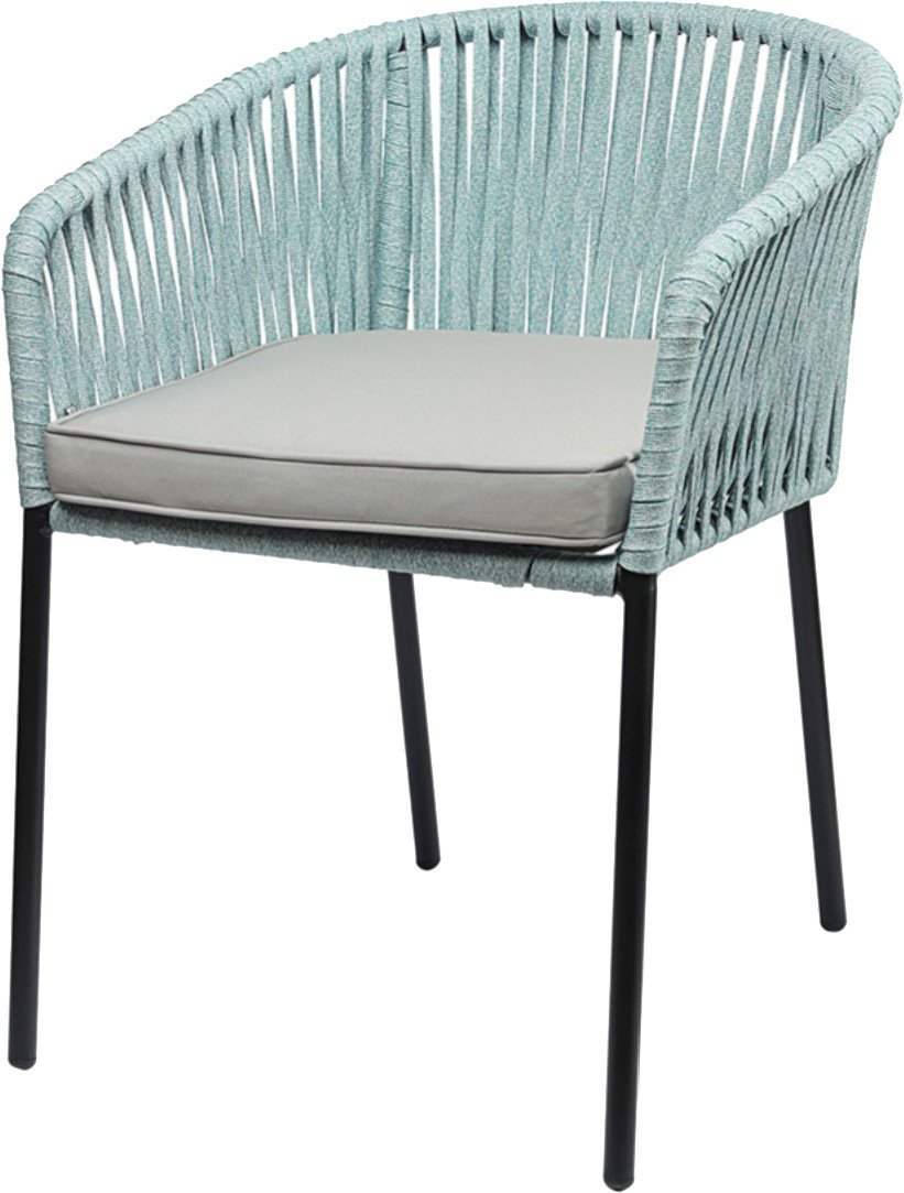 Стул Bergenson Bjorn Reed BB0000814 (черный/серо-голубой) - фото