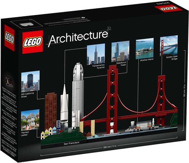 Конструктор LEGO Architecture 21043 Сан-Франциско - фото2