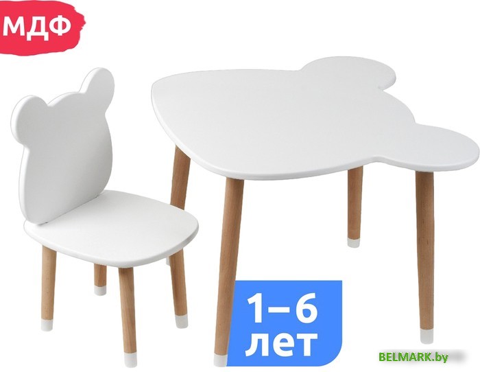 Детский стол Mega Toys Мишка 71024/70024 - фото