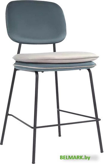 Стул Bergenson Bjorn Pea BB0000694 (сине-зеленый/бежевый) - фото