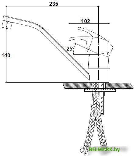 Смеситель Kaiser Sity [19300] - фото2