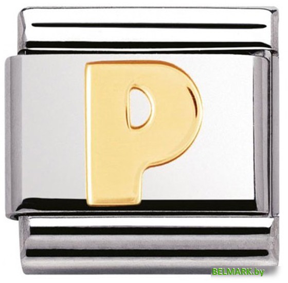 Звено для браслета NominatioN Буква P 030101/16 - фото