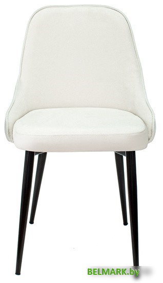 Стул Бюрократ KF-5 (молочный Velvet 20/черный) - фото2