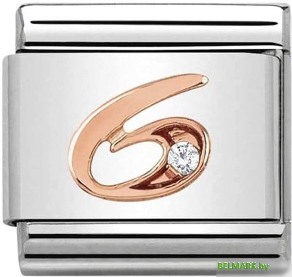 Звено для браслета NominatioN Цифра 6 430315/06 - фото