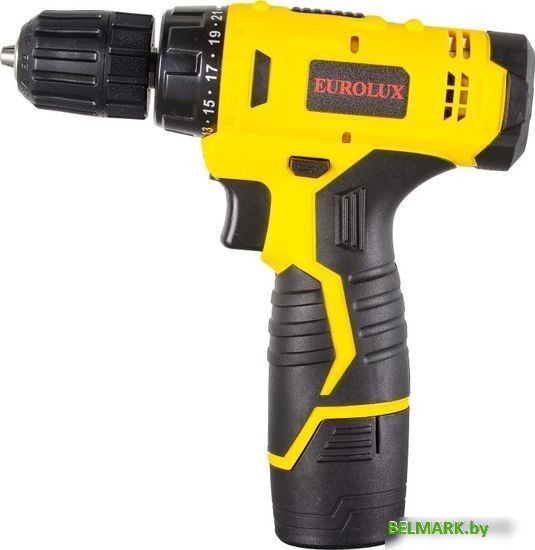 Дрель-шуруповерт Eurolux ДА-12/1Li 72/14/37 (с 1-им АКБ) - фото2