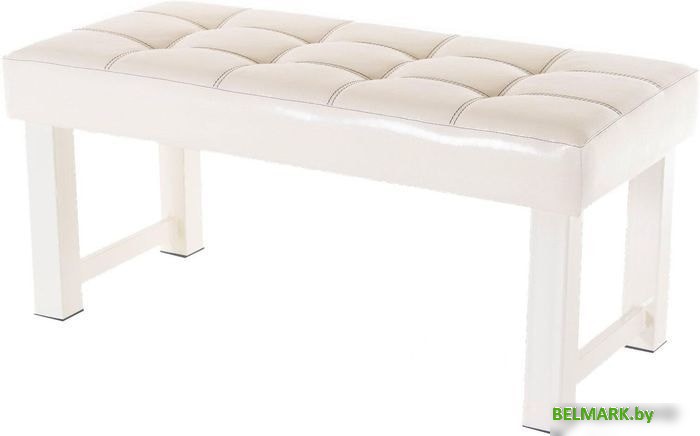 Банкетка AMC Lux 4 кожзам бежевый/бежевый 4.1А10033 - фото