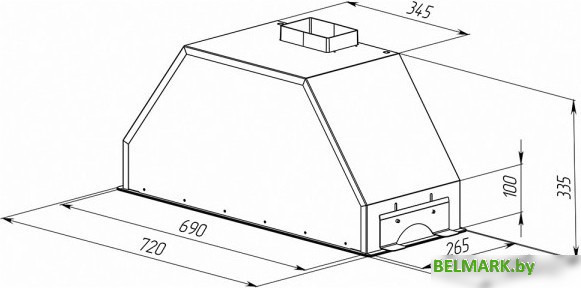 Кухонная вытяжка Zigmund & Shtain K 014.7 S - фото2