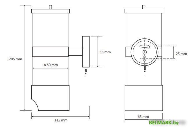 Держатель для ватных дисков Bemeta Omega 146503172 - фото2