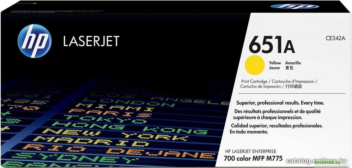 Картридж HP LaserJet 651A (CE342A) - фото