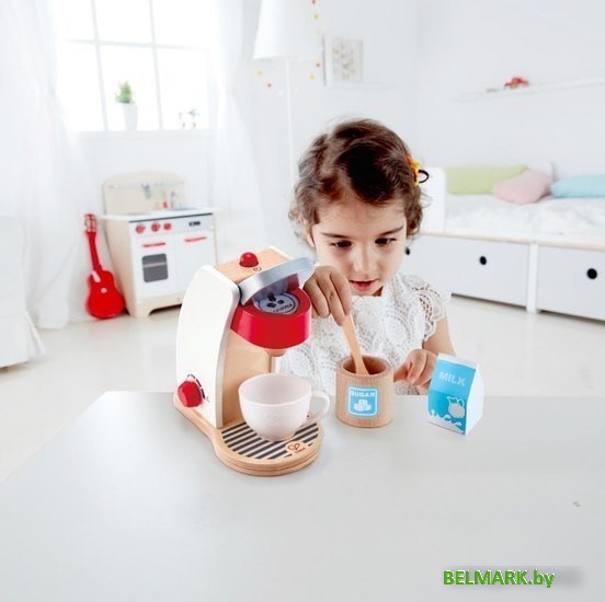 Кофемашина игрушечная Hape E3146-HP - фото2