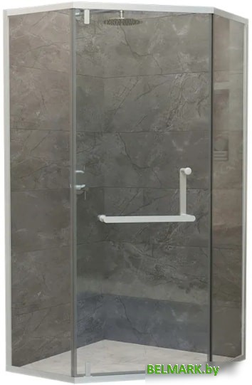 Душевой уголок RGW HO-084W 100x100 (белый/прозрачное) - фото