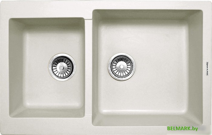 Кухонная мойка Zigmund & Shtain Rechteck 400.275 (индийская ваниль) - фото