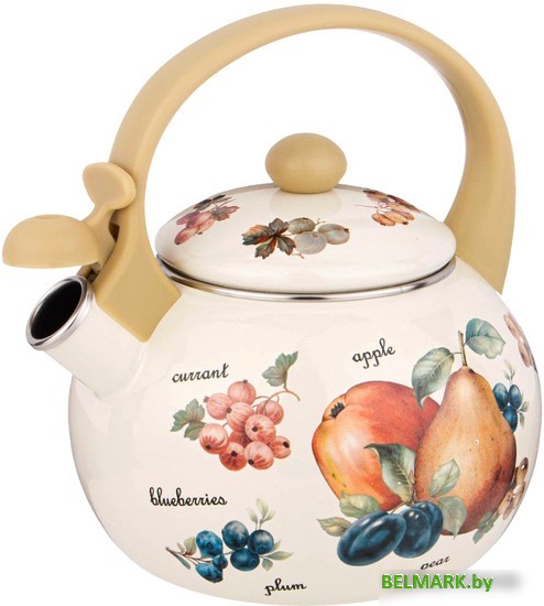 Чайник со свистком Agness Фрукты 934-429 - фото2