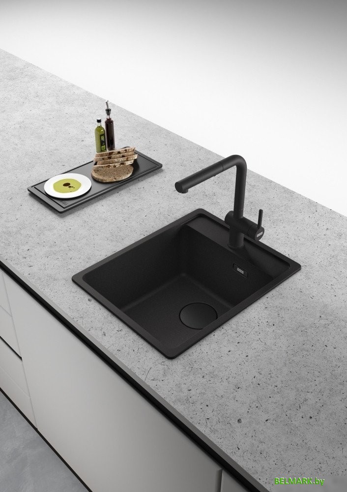 Кухонная мойка Franke Maris MRG 610-37 114.0693.517 (матовый черный) - фото2