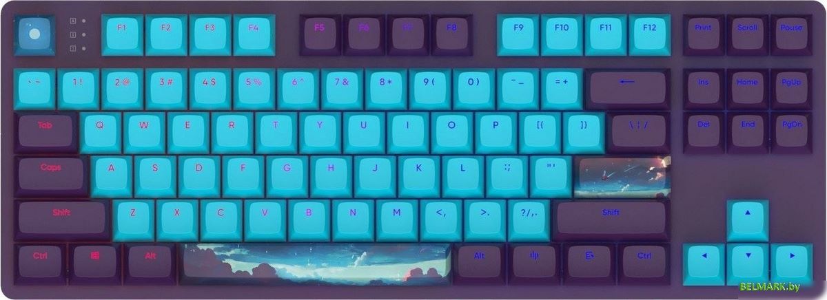 Клавиатура Dark Project One 87 Night Sky (g3ms Sapphire) - фото