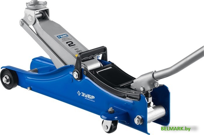 Подкатной домкрат Зубр Профи 43058-2 2т - фото