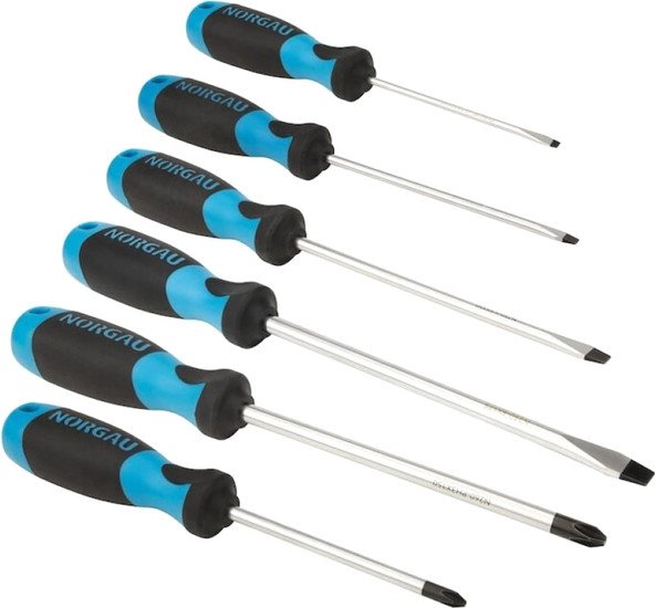 Набор отверток Norgau NBS250-260-002 062001104 (6 предметов) - фото