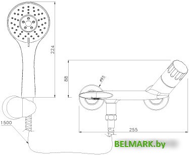 Смеситель Lemark Wing LM5302C - фото2