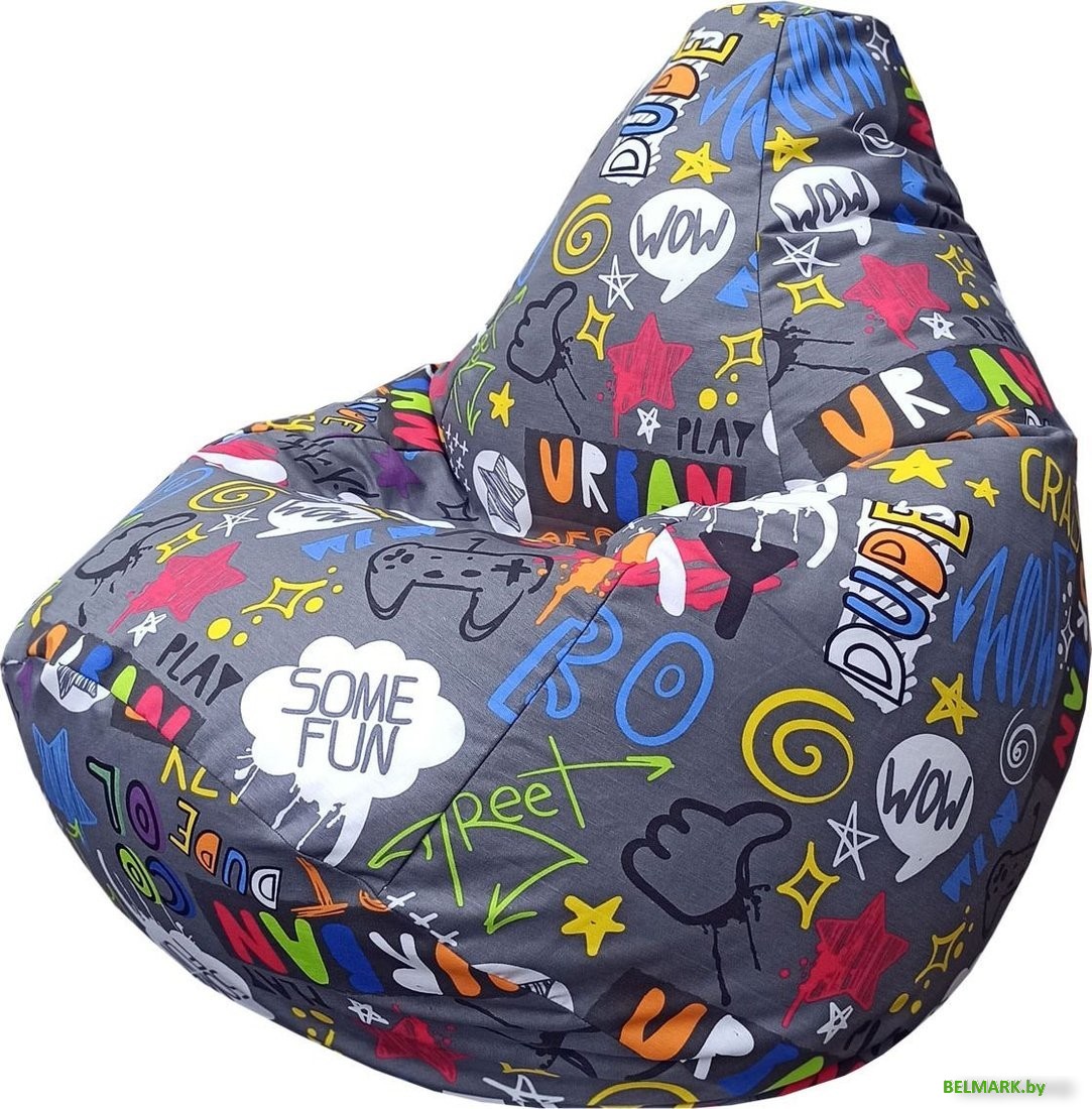 Кресло-мешок Flagman Груша Макси Г2.4-16 Гейм 01 - фото