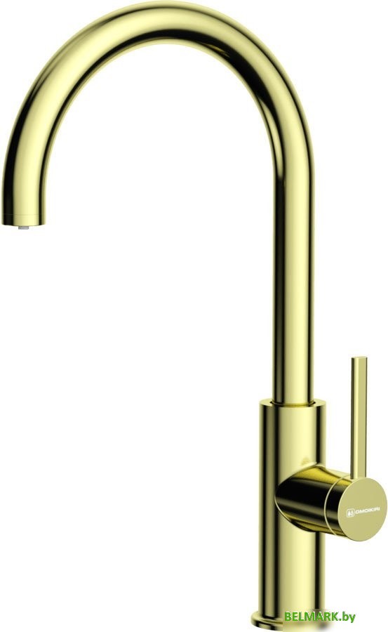 Смеситель Omoikiri Okawa 2 Plus-LG (светлое золото) - фото