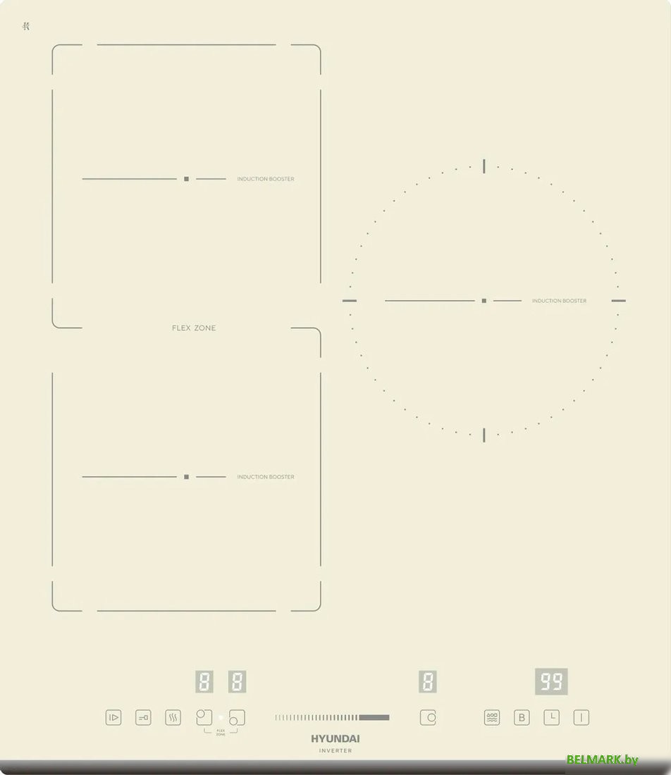 Варочная панель Hyundai HHI 4771 BE - фото