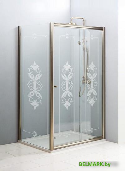 Душевой уголок Cezares GIUBILEO-AH-1-120/90-SCORREVOLE-C-Br - фото