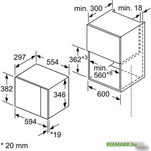 Микроволновая печь Bosch BFL524MB0 - фото2