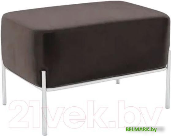 Банкетка Hype Mebel Баг (белый/черный) - фото