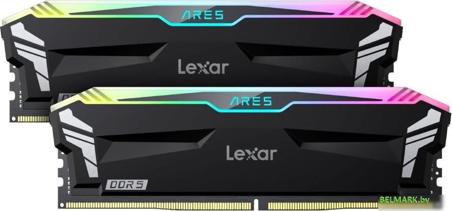Оперативная память Lexar Ares RGB 2x16ГБ DDR5 6400 МГц LD5EU016G-R6400GDLA - фото