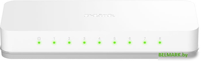 Неуправляемый коммутатор D-Link DES-1008C/B1A - фото