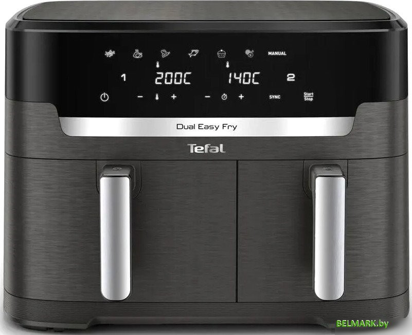Аэрофритюрница Tefal Dual Easy Fry EY942HE0 - фото