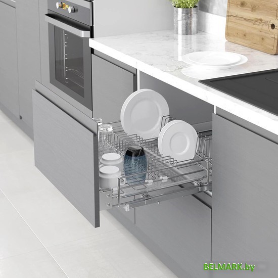 Вставка в полку Starax S-2034-С (хром) - фото