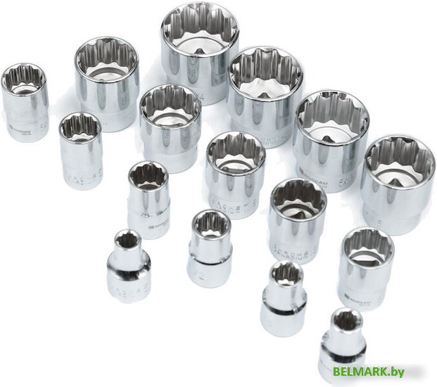 Набор головок слесарных Norgau ND1916-A5/16-1.1/4 - фото