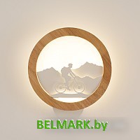 Бра Home Light Астерия C053-7 (дерево/белый) - фото2