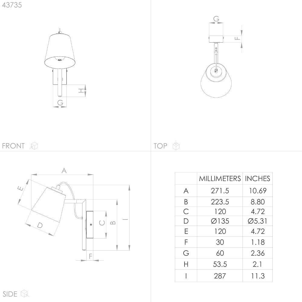 Бра Eglo Lacey 43735 - фото2