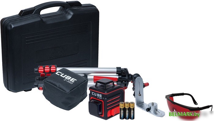 Лазерный нивелир ADA Instruments CUBE 2-360 ULTIMATE EDITION (A00450) - фото