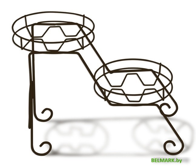 Цветочница Sheffilton Мелодия (черный) - фото