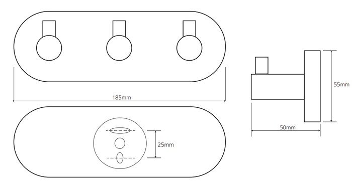 Крючок для ванны Bemeta Omega 104405232 - фото2